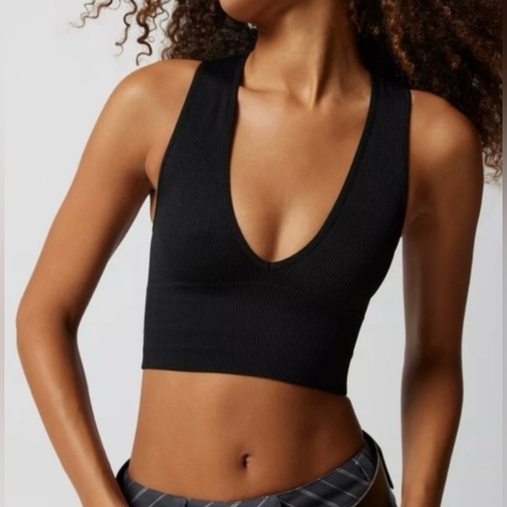 Urban Outfitters Black Out From Under Tank Medium